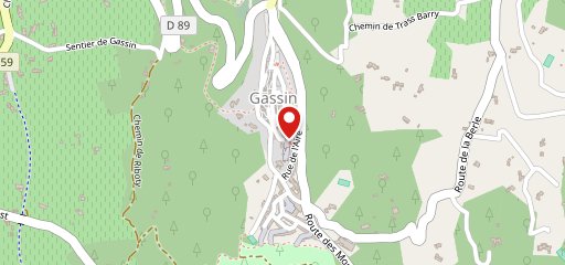 Le Vieux Gassin sur la carte