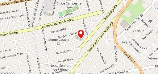 Leal Comida Saudável Criativa no mapa