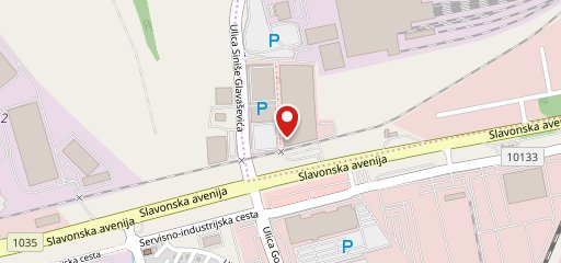 Leggiero bar sulla mappa