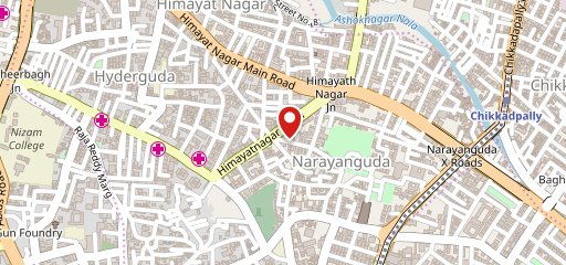 Leon's Burgers & Wings Himayat Nagar on map