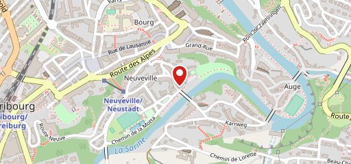 Les Falaises Fribourg sulla mappa