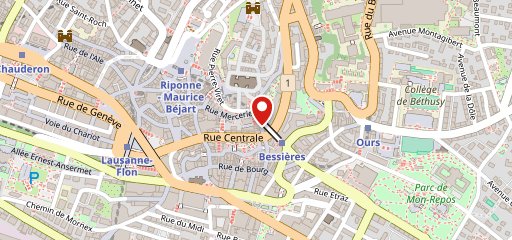 Terrasse des Grandes Roches sulla mappa