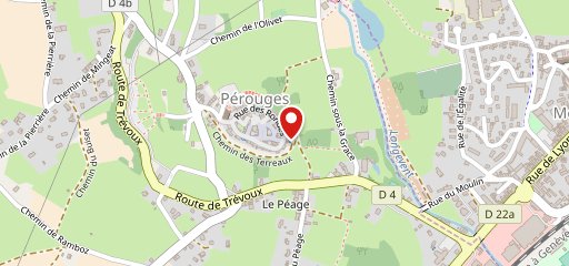 Restaurant Les Terrasses de Pérouges sur la carte