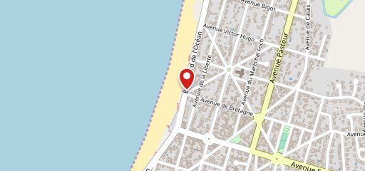 La Paillote de Tharon sur la carte