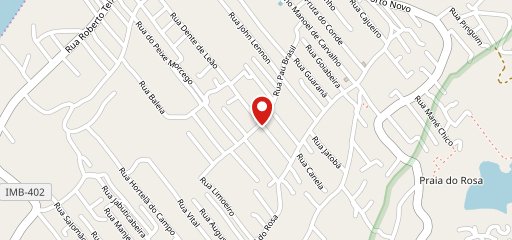 Ben Jor - Praia do Rosa no mapa