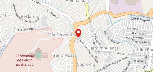 Leviathan Rock Bar no mapa