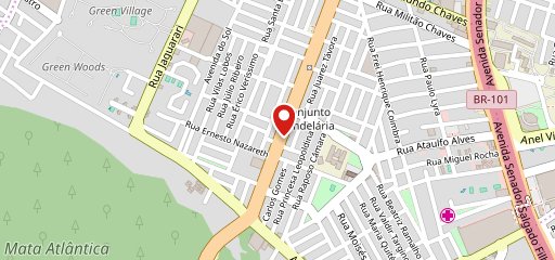 Soul Levíssimo no mapa