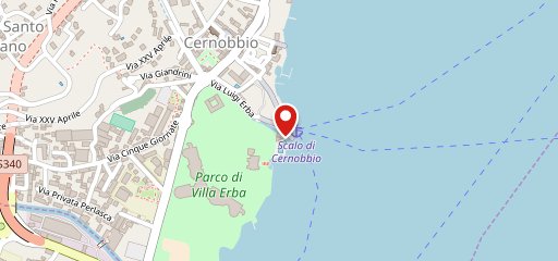 Lido di Cernobbio sulla mappa