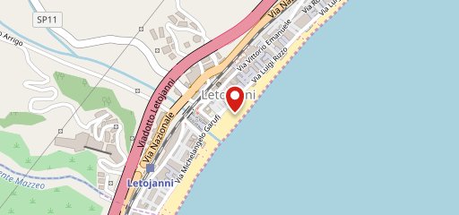 Lido Fly Beach sulla mappa