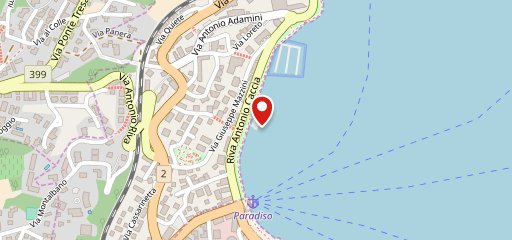 Lido Riva Caccia sulla mappa