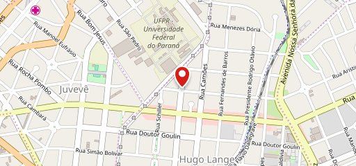 Liga dos Heróis Pizzaria no mapa