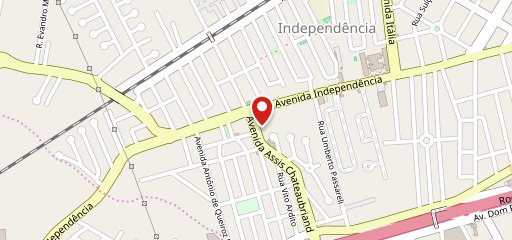 Ligue Pizza 1 no mapa