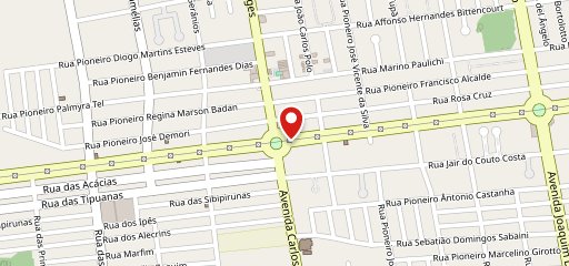 Restaurante Lima Burguer no mapa