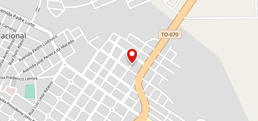 Lima's pizzaria delivery no mapa