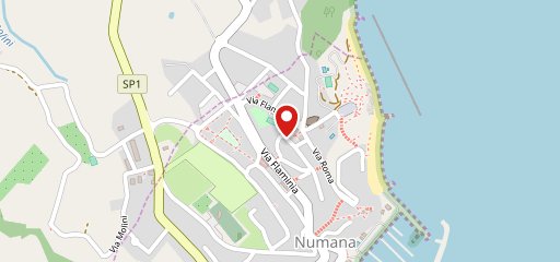 Ristorantino Loscottadito Numana sulla mappa