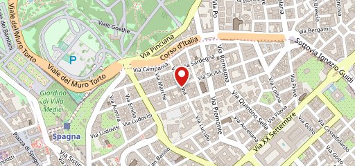 Ristorante Lo Stil Novo sulla mappa