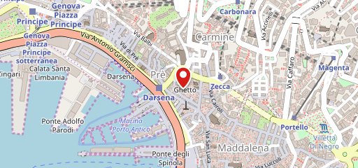 Locanda degli Adorno sulla mappa