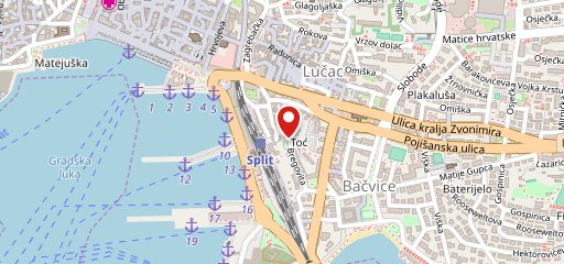 Lola Split sulla mappa