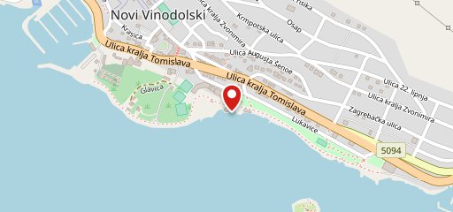 Lišanj Beach Bar sulla mappa