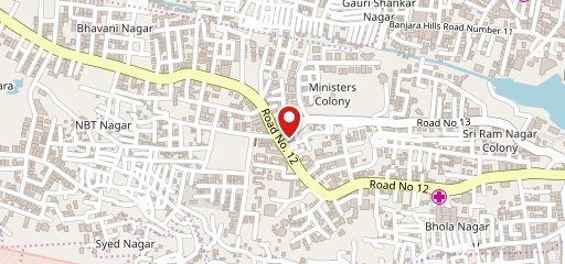 Louis Burger, Banjara Hills on map