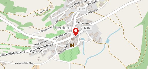 Restaurant Löwen Herdern sulla mappa