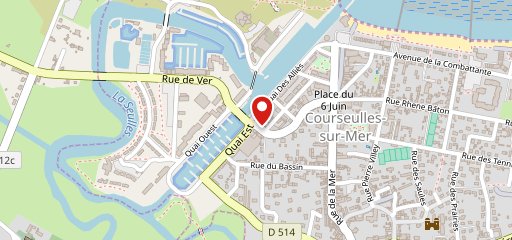 L'R du Port sur la carte