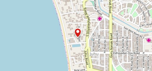 Lubss Cafe Veg. & Jain Juhu on map