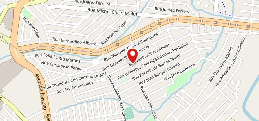 Lucas Lanches e Pastéis no mapa