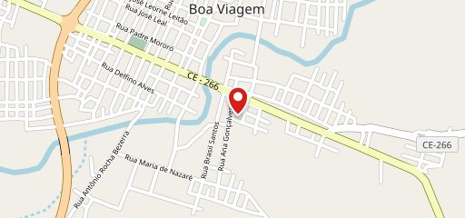 Lucas pizzas e salgados no mapa