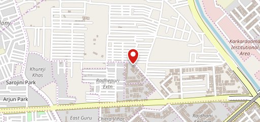 Lucky Tandoori Chap on map