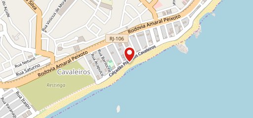 Chocolate Lugano Macaé no mapa