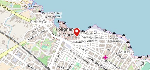 Bar luna sulla mappa