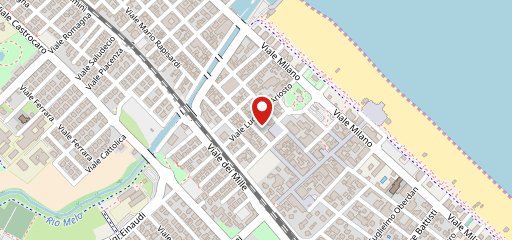 Hotel Luna Riccione sulla mappa