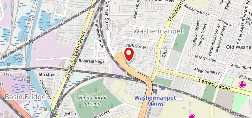 M A TIFFIN HOUSE (veg) on map