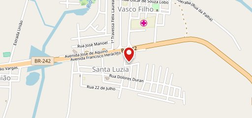 Macarrão ao vivo no mapa