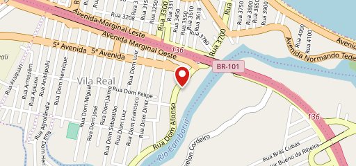 Macarronada Italiana no mapa