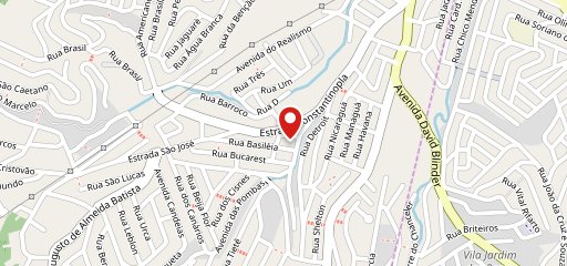 Padaria e Pizzaria Rose Bakery no mapa