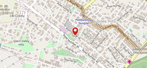 Makobrew Vegetarian Restaurant & Cafe Jubilee Hills on map