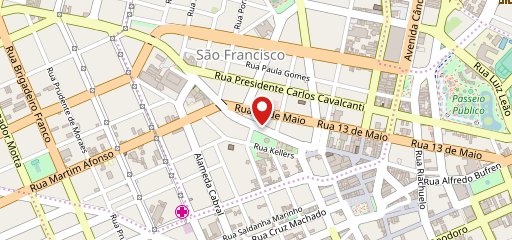 Madero Steak House Prime no mapa