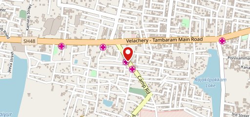 Madhura bhavan on map