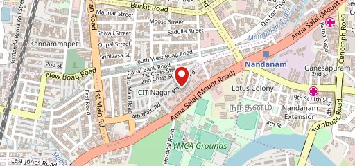 Madras Curry Cup on map