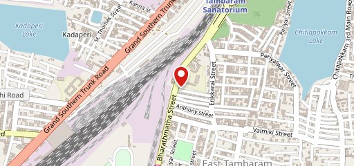 Madras Military Hotel on map