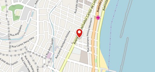 Madruga burguer no mapa