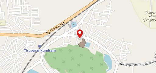 Madurai Sri Muniyandi Vilas on map