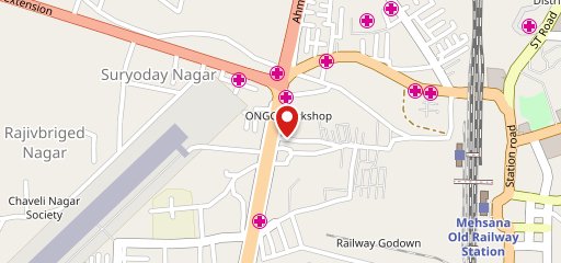 Maganlal Bhakhri Shak wala, Geeta Restaurant on map