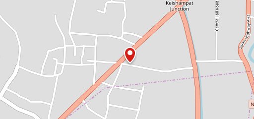 Magnificent de café on map