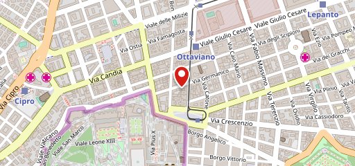 Ristorante Magno Roma sulla mappa