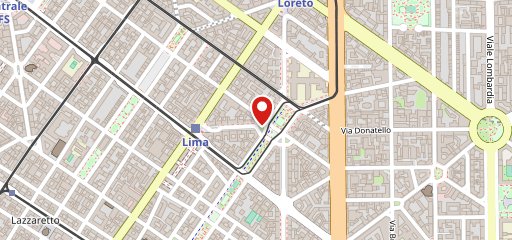 Bar Il Mago di Oz sulla mappa