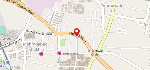 La Pino'z Pizza-Khokhra, Ahmedabad on map