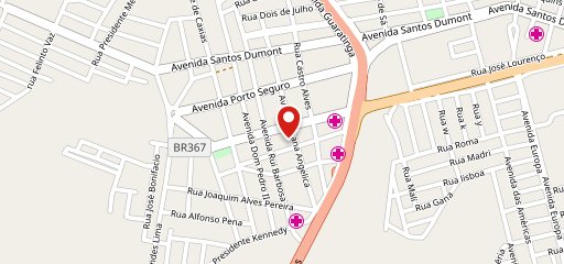 Mais1 Café Eunápolis no mapa
